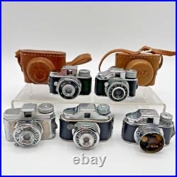 Vintage Miniature Cameras 20mm HIT, MYCRO, ASTROPIC, KOLT OKAKO