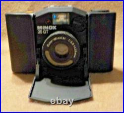 Vintage Miniature Minox Spy Camera with Detachable Flash, Original Case and Box