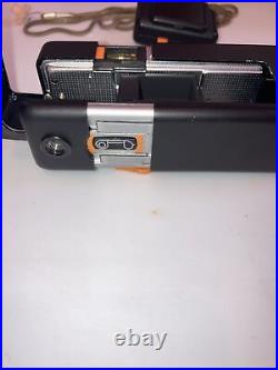 Vintage Miniature Rollei A110 Film Camera Bundle with Case, Chain