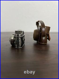 Vintage Miniature Spy Camera Mighty Toko Made In Occupied Japan w Case