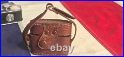 Vintage Miniature Spy Camera Mighty Toko Made In Occupied Japan w Case