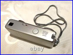Vintage Minolta 16MG-S Miniature Spy Film Camera withFlash, Case, Manual, Accessories