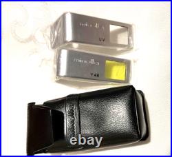 Vintage Minolta 16MG-S Miniature Spy Film Camera withFlash, Case, Manual, Accessories