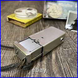 Vintage Minolta 16 II Camera Subminiature 16MM Rokkor Lens Spy Japan 1960