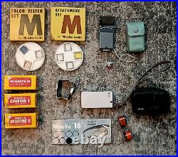 Vintage Minolta 16 II Sub-Miniiature Camera Super Clean and Works
