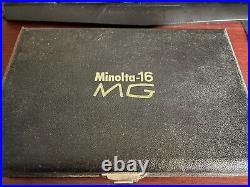 Vintage Minolta 16-MG Camera Bundle