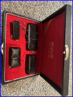 Vintage Minolta 16-MG Camera in Case With Accessories