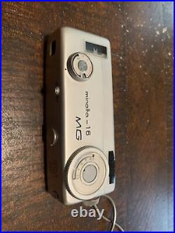 Vintage Minolta 16-MG Camera in Case With Accessories