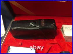 Vintage Minolta 16-MG Camera in Case with Accessories, Film and Manual