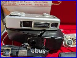 Vintage Minolta 16 MG Case and Accessories