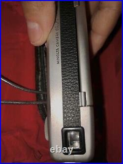 Vintage Minolta-16 MG-S Subminiature Camera Set No Manual Or Filters