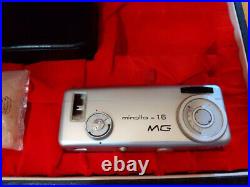 Vintage Minolta 16 MG micro SPY/Subminiature Camera Kit