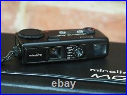 Vintage Minolta 16 Mg-s Standard Kit-16mm Subminiature Camera Set Complete