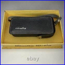 Vintage Minolta 16-Ps Miniature Compact Camera Original Box And Manual Untested Vintage Minolta 16-Ps Miniature Compact Camera Original Box And Manual Untested