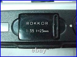 Vintage Minolta 16 QT Film Camera Subminiature With Original Case + Minolta -16