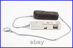 Vintage Minox A IIIs Subminiature Spy Camera with Complan 15mm Lens & Case V19