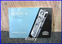 Vintage Minox B All-In-One Precision Ultra-Minature Camera(13.5 15mm) withAccess