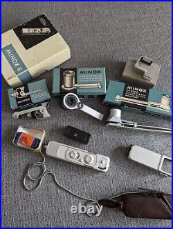 Vintage Minox B Camera Original Box Very Good Condition with accessories