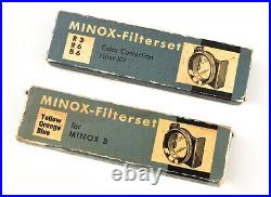Vintage Minox B Complete Equipment Box Papers And Manuals Unique Working Impecca