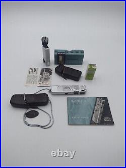 Vintage Minox B Spy Camera With Carrying Case And Film