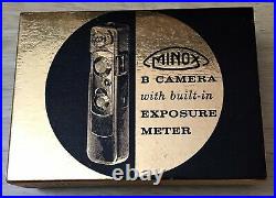 Vintage Minox B Spy Camera With Chain Minox Lens Kit Film & More
