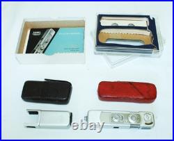 Vintage Minox B Spy Camera and B/C Flash Unit, Original Box and Documents