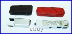 Vintage Minox B Spy Camera and B/C Flash Unit, Original Box and Documents