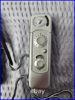 Vintage Minox B Subminiature Spy Camera with carry case & chain Germany