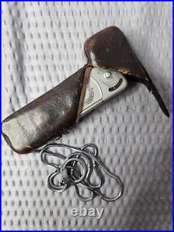 Vintage Minox B Subminiature Spy Camera with carry case & chain Germany