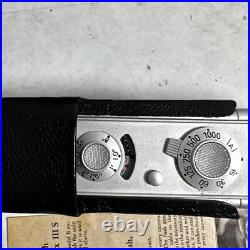 Vintage Minox C Silver 13.5 Lens Handheld SubminiatureCamera