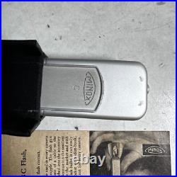 Vintage Minox C Silver 13.5 Lens Handheld SubminiatureCamera