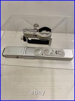 Vintage Minox C Subminiature Spy Camera With Flash And Attachment