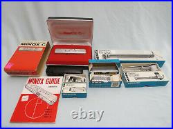 Vintage Minox C Subminiature Spy Camera with Accessories Tripod Viewer Cutter MORE