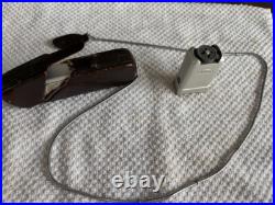 Vintage Minox C Subminiature Spy Camera with Leather Case, Chain, Flash attach