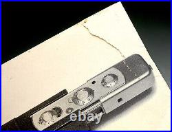 Vintage Minox C subminiature camera flash film brochures
