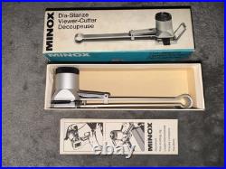 Vintage Minox Dia-Stanze Transparency Viewer Cutter Decoupeuse Boxed With Instruct