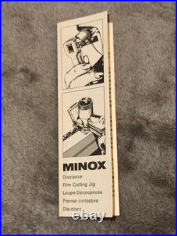 Vintage Minox Dia-Stanze Transparency Viewer Cutter Decoupeuse Boxed With Instruct