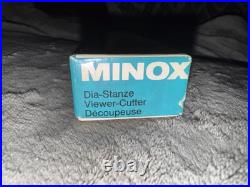 Vintage Minox Dia-Stanze Transparency Viewer Cutter Decoupeuse Boxed With Instruct