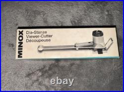 Vintage Minox Dia-Stanze Transparency Viewer Cutter Decoupeuse Boxed With Instruct