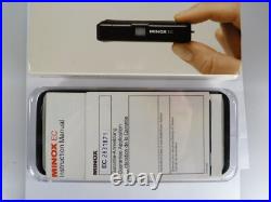 Vintage Minox Ec Subminiature Camera Boxed Set (1981-1992). New, Open Box. Read
