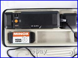 Vintage Minox Ec Subminiature Camera Boxed Set (1981-1992). New, Open Box. Read