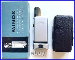 Vintage Minox III Subminiature Computer Spy Camera & Flash Cases & Accessories