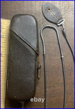 Vintage Minox Spy Camera Cold War Original 100% Leather Case & Lanyard Germany
