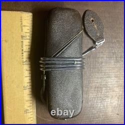 Vintage Minox Spy Camera Cold War Original 100% Leather Case & Lanyard Germany