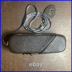 Vintage Minox Spy Camera Cold War Original 100% Leather Case & Lanyard Germany