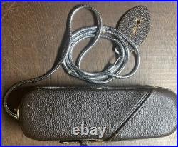 Vintage Minox Spy Camera Cold War Original 100% Leather Case & Lanyard Germany