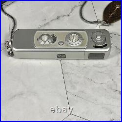 Vintage Minox Spy Camera Original Case / Chain Made In Germany
