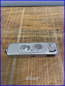 Vintage Minox Subminiature Spy Camera with Carrying Case & Safety Chain Germany