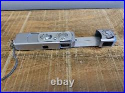 Vintage Minox Subminiature Spy Camera with Carrying Case & Safety Chain Germany