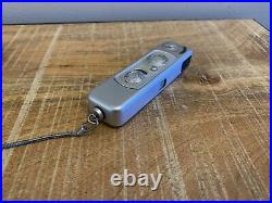 Vintage Minox Subminiature Spy Camera with Carrying Case & Safety Chain Germany